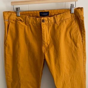 Scotch and Soda 33/32 goldenrod chino